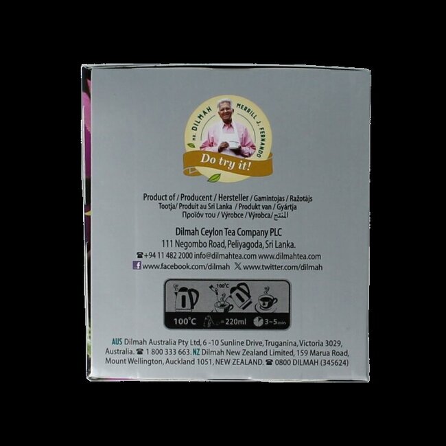 Blackcurrant fun tea 20 Zakjes