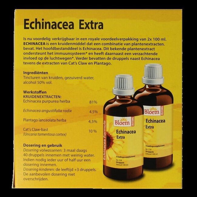 Echinacea duo 2 x 100 ml 200 millilitres