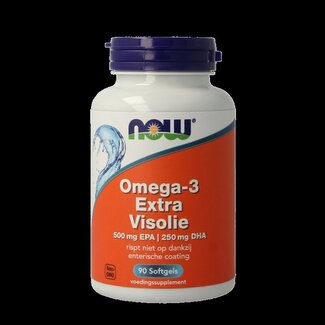 NOW Omega 3 extra 500mg EPA 250mg DHA 90 Softgels
