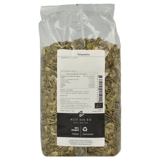 Pompoenpitten bio 1 Kilogram