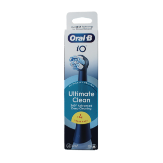 Oral B Brossettes Ultimate Clean Black, lot de 4