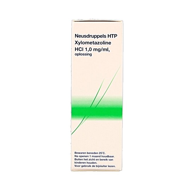 Neusdruppels HTP Xylometazoline HCl 1mg/ml 10 Milliliter