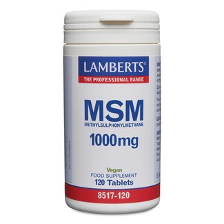 Lamberts MSM 1000 mg 120 comprimés