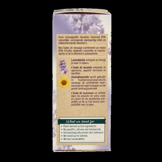 Huile de massage relaxante lavande mini 20 ml