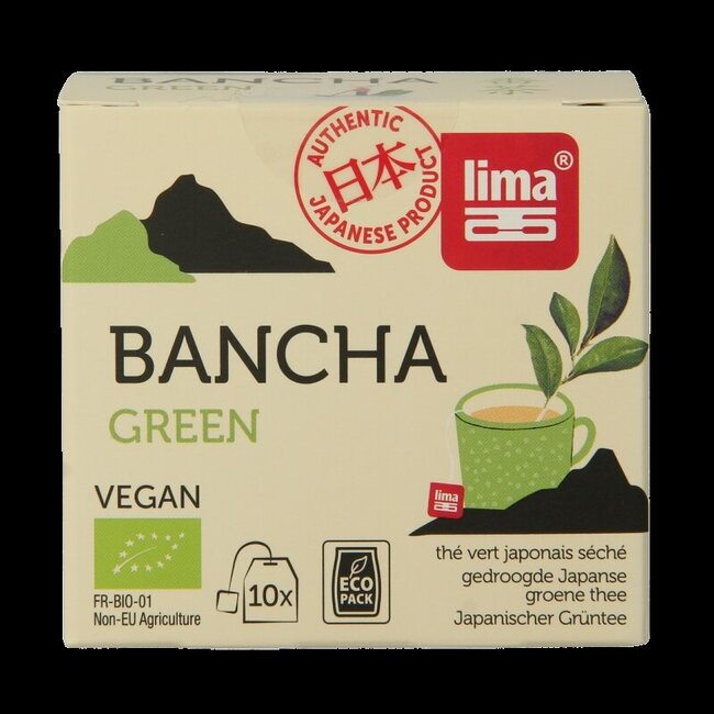 Thé vert bancha bio 10 sachets