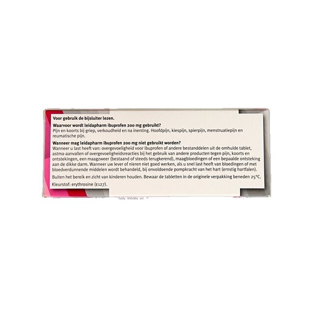 Ibuprofène 200 mg 40 comprimés