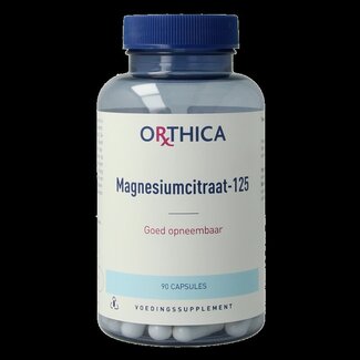 Orthica Magnesium citraat 125 90 Capsules