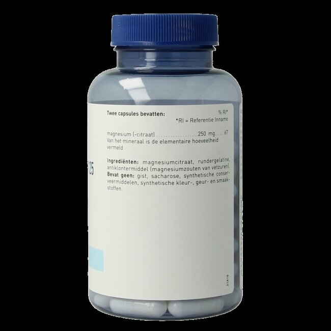 Citrate de magnésium 125 90 Gélules