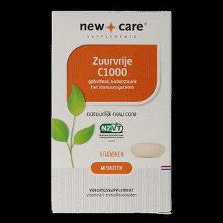 New Care Zuurvrije C1000 60 Tabletten