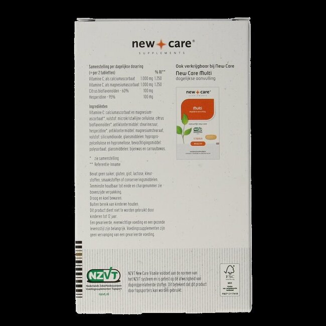 Zuurvrije C1000 60 Tabletten