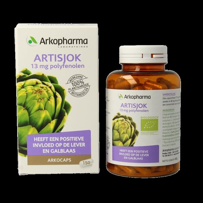 Artisjok bio 150 Capsules
