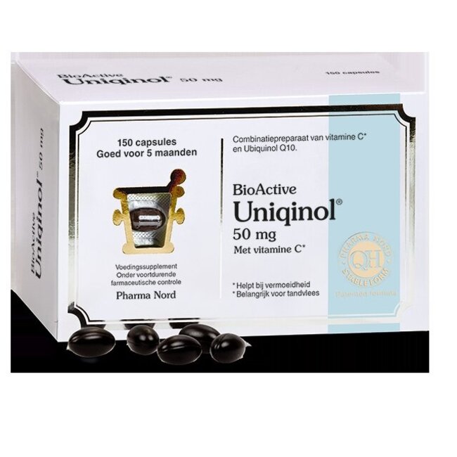 Bio active uniquinol q10 50mg 150 Capsules