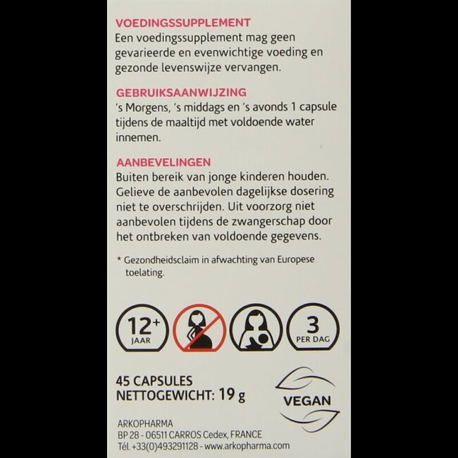 Vrouwenmantel 45 Capsules