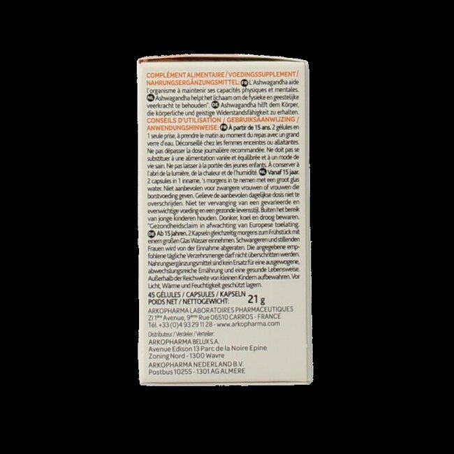 Ashwagandha bio 45 Capsules