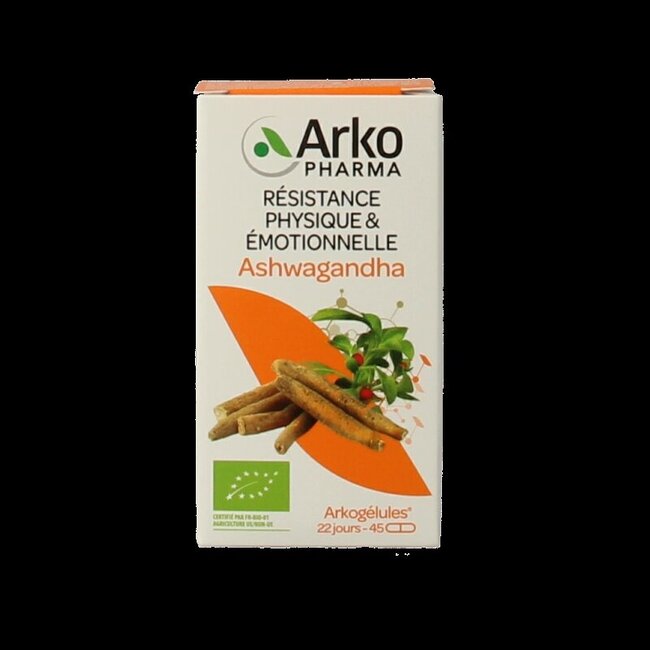 Ashwagandha bio 45 gélules