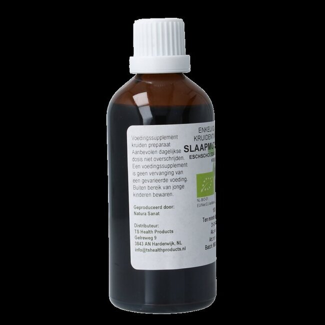 Teinture d'Eschscholtzia / pavot de Californie bio 100 ml