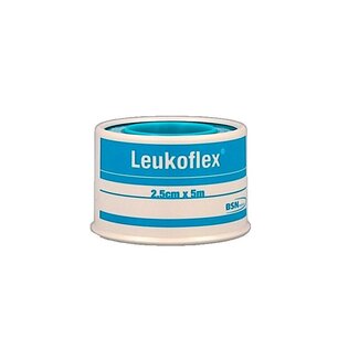 Leukoflex Sparadrap 5 m x 2,50 cm 1 pièce
