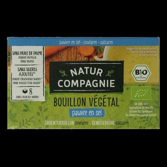 Natur Compagnie Bouillon de légumes bio sans sel 68 g