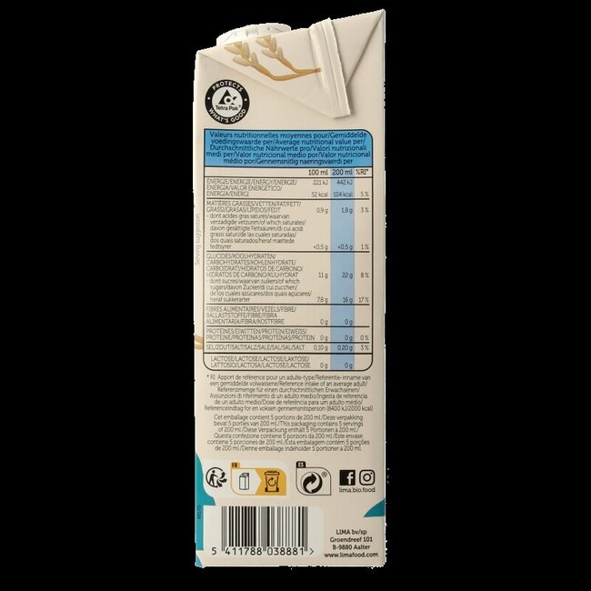 Rice drink original bio 1 Liter