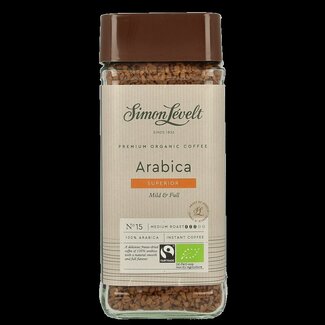 Simon Levelt Cafe organico Arabica instant bio 100 Gram