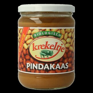 Krekeltje Pindakaas met zout eko bio 500 Gram