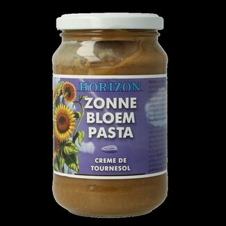 Horizon Zonnebloempasta met zout eko bio 350 Gram