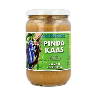 Horizon Pindakaas zonder zout eko bio 650 Gram