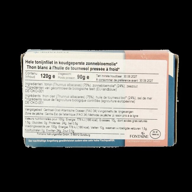 Tonijn 120 Gram