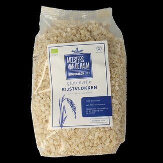 De Halm Rijstvlokken bio 500 Gram