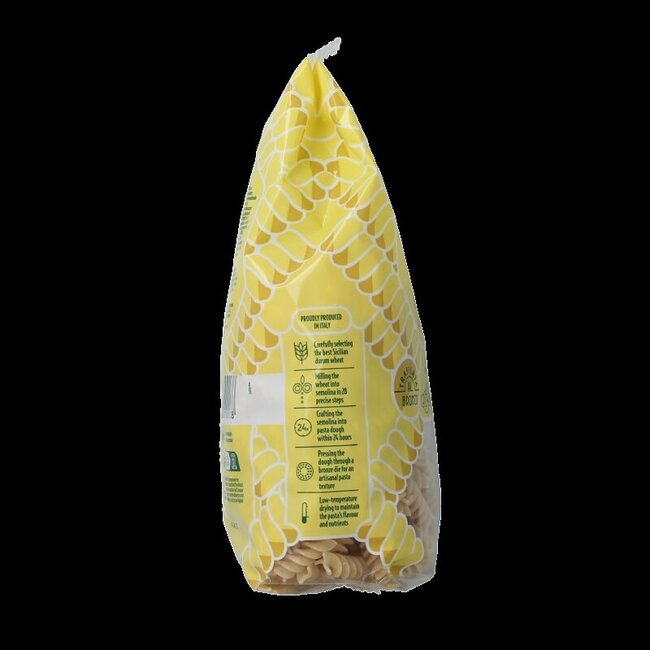 Fusilli blancs (spirelli) bio 500 g