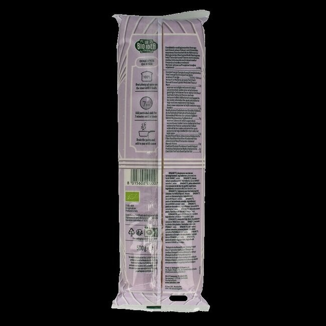 Spaghetti blanc bio 500 g