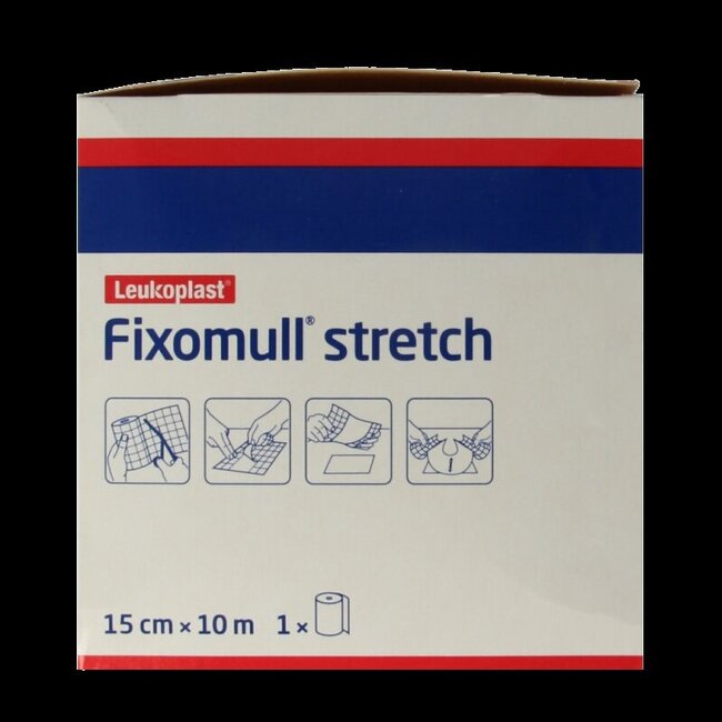Fixomull Stretch 10m x 15cm 2038 1 Pièce