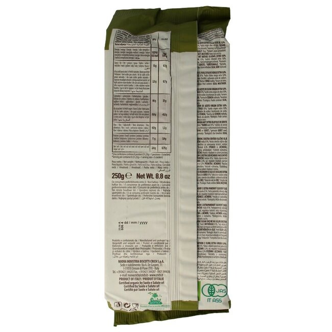 Crackers sésame romarin bio 250 g