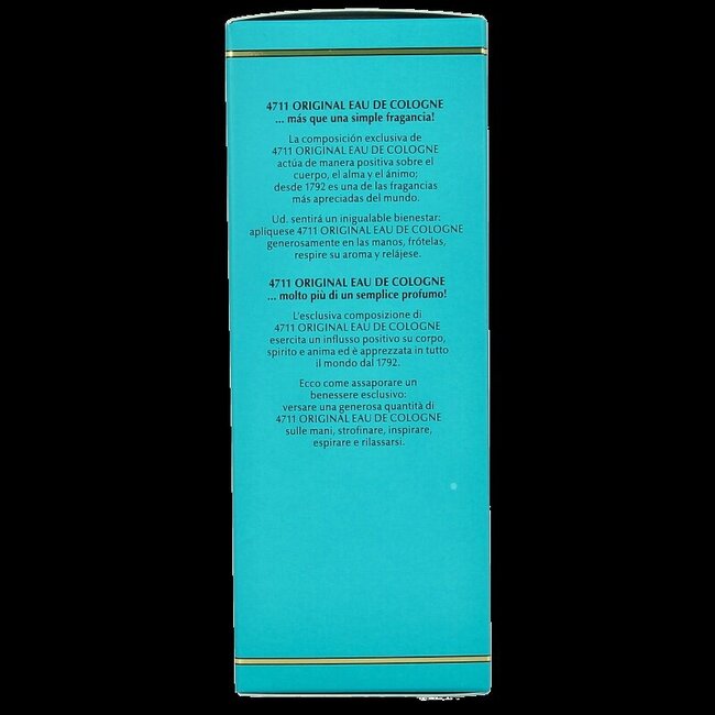 Eau de Cologne flacon 150 millilitres