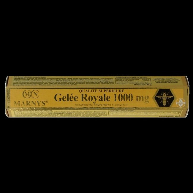 Gelée royale 1000 mg 30 gélules