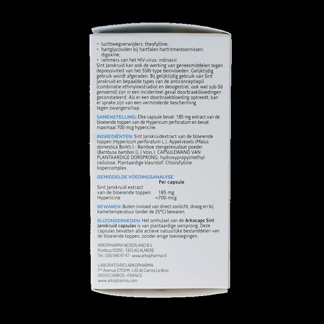 Sint Janskruid 150 Capsules