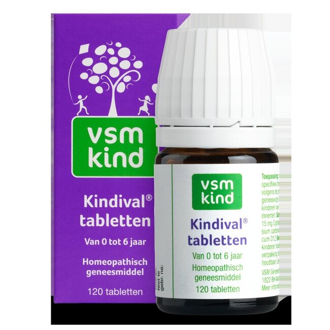 Kindival enfant 0-6 ans 120 comprimés