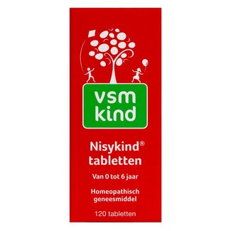 VSM Nisykind kind 0-6 jaar 120 Tabletten