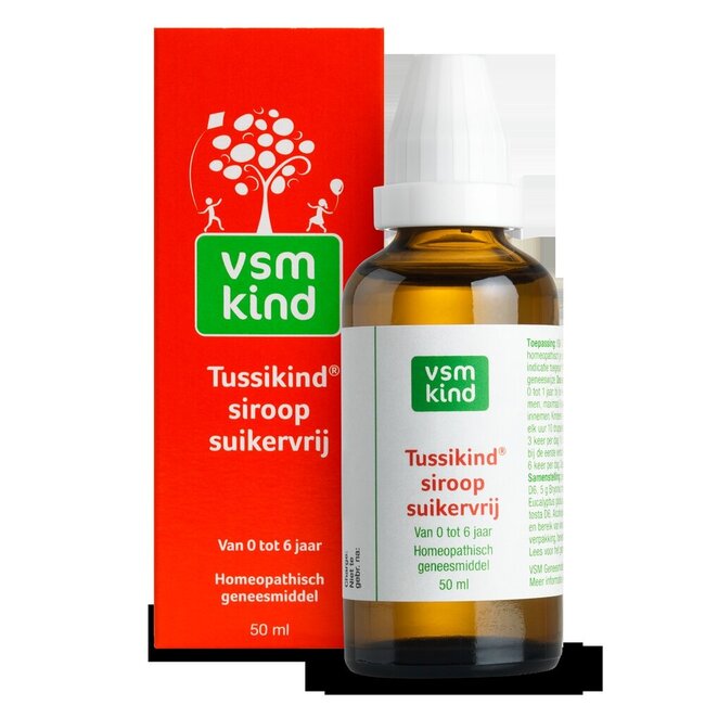 Tussikind sirop sans sucre 50 ml