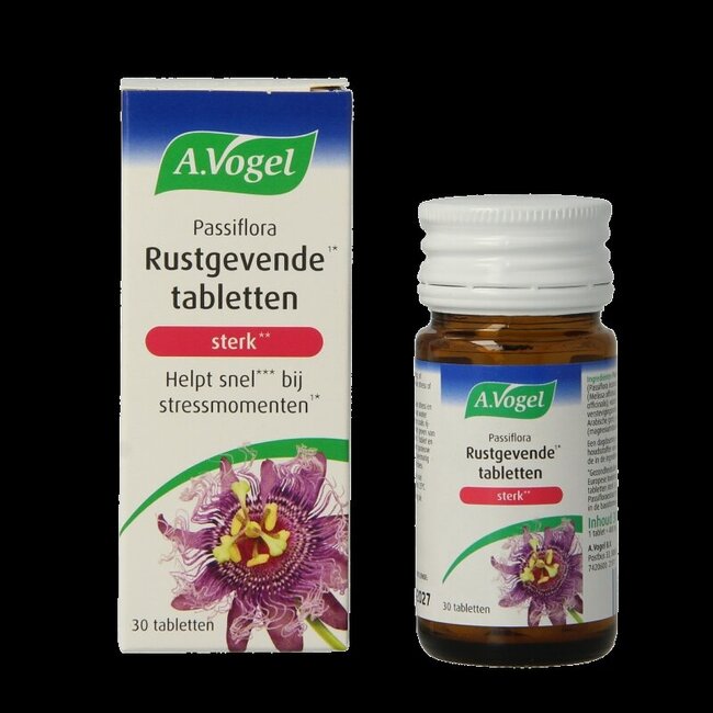 Passiflora rustgevende tabletten sterk 30 Tabletten
