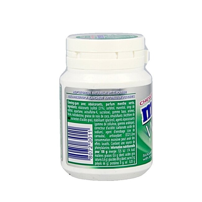 Chewing-gum Mentos greenmint white pot 40 pièces