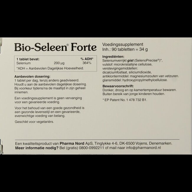 Bio seleen forte 90 Tabletten
