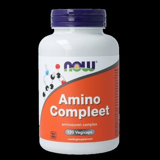 NOW Amino compleet 120 Vegetarische capsules