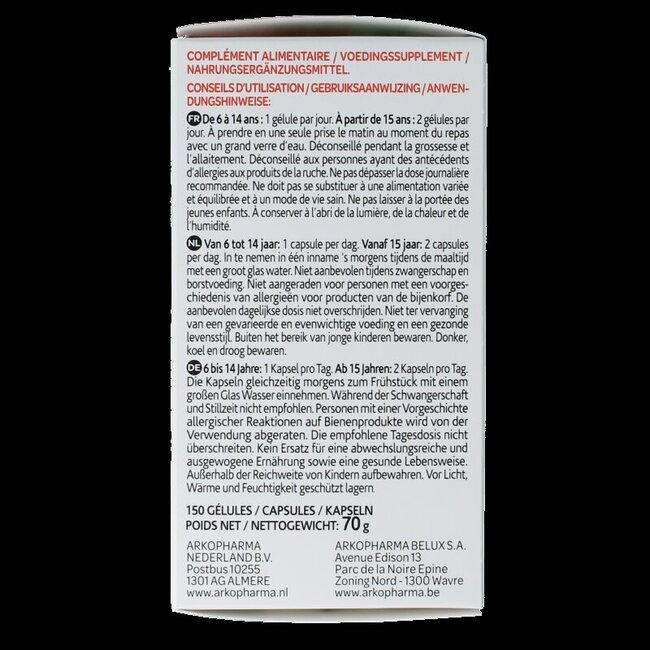 Propolis bio 150 Capsules