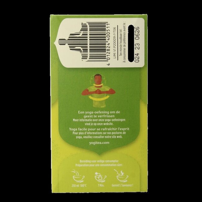 Citron vert menthe bio 17 sachets