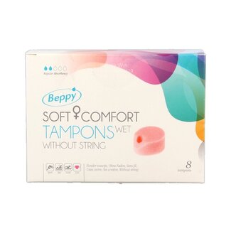 Beppy Tampons Soft+ Comfort Wet - 8 pièces