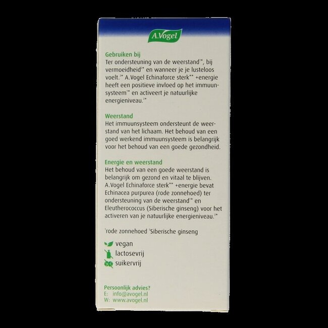 Echinaforce tablet sterk & energie 30 Tabletten