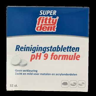 Fittydent Gebitsreinigingstabletten 32 Stuks