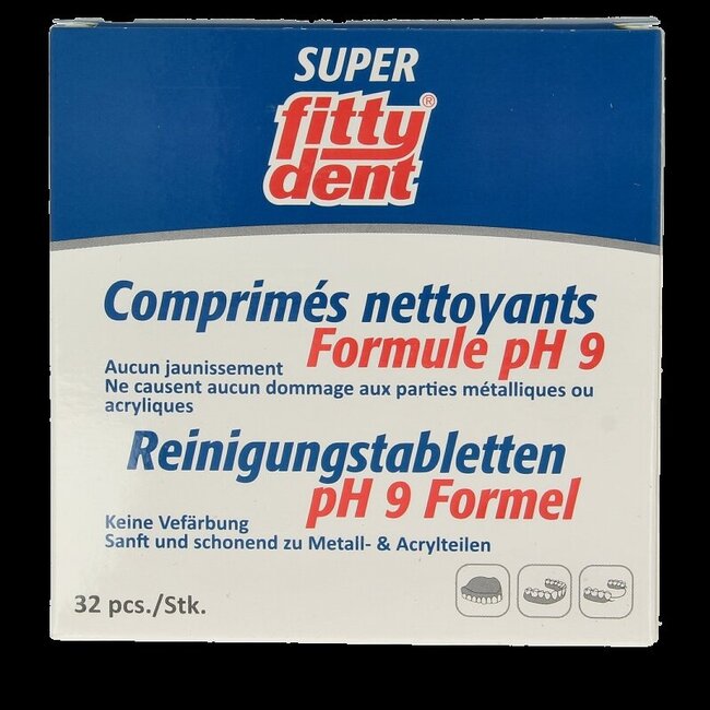 Gebitsreinigingstabletten 32 Stuks