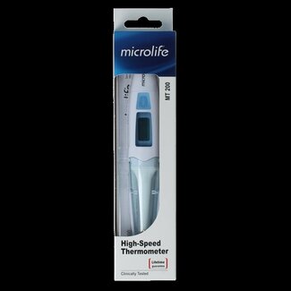 Microlife Thermometer pen 10 seconden flextip MT200 1 Stuks